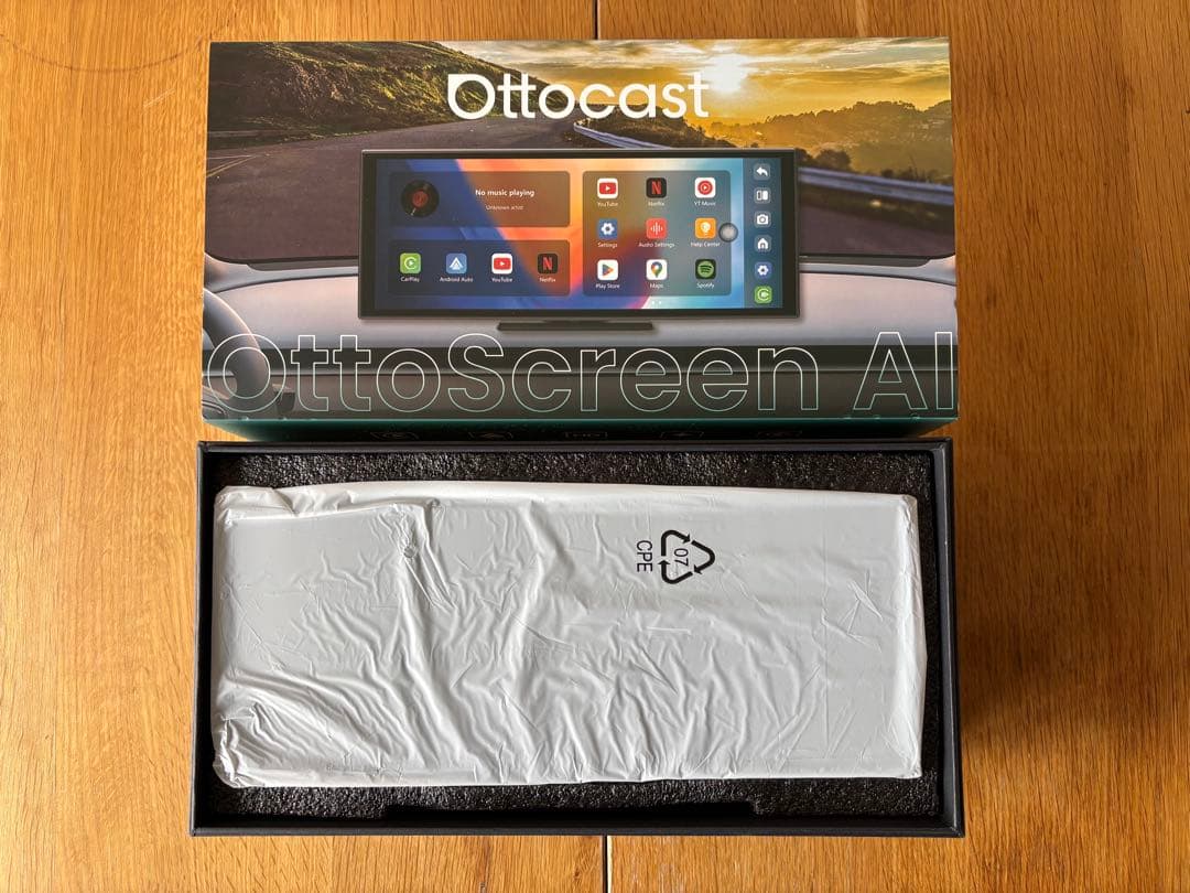 新品未使用 オットキャスト CarPlay/Android15