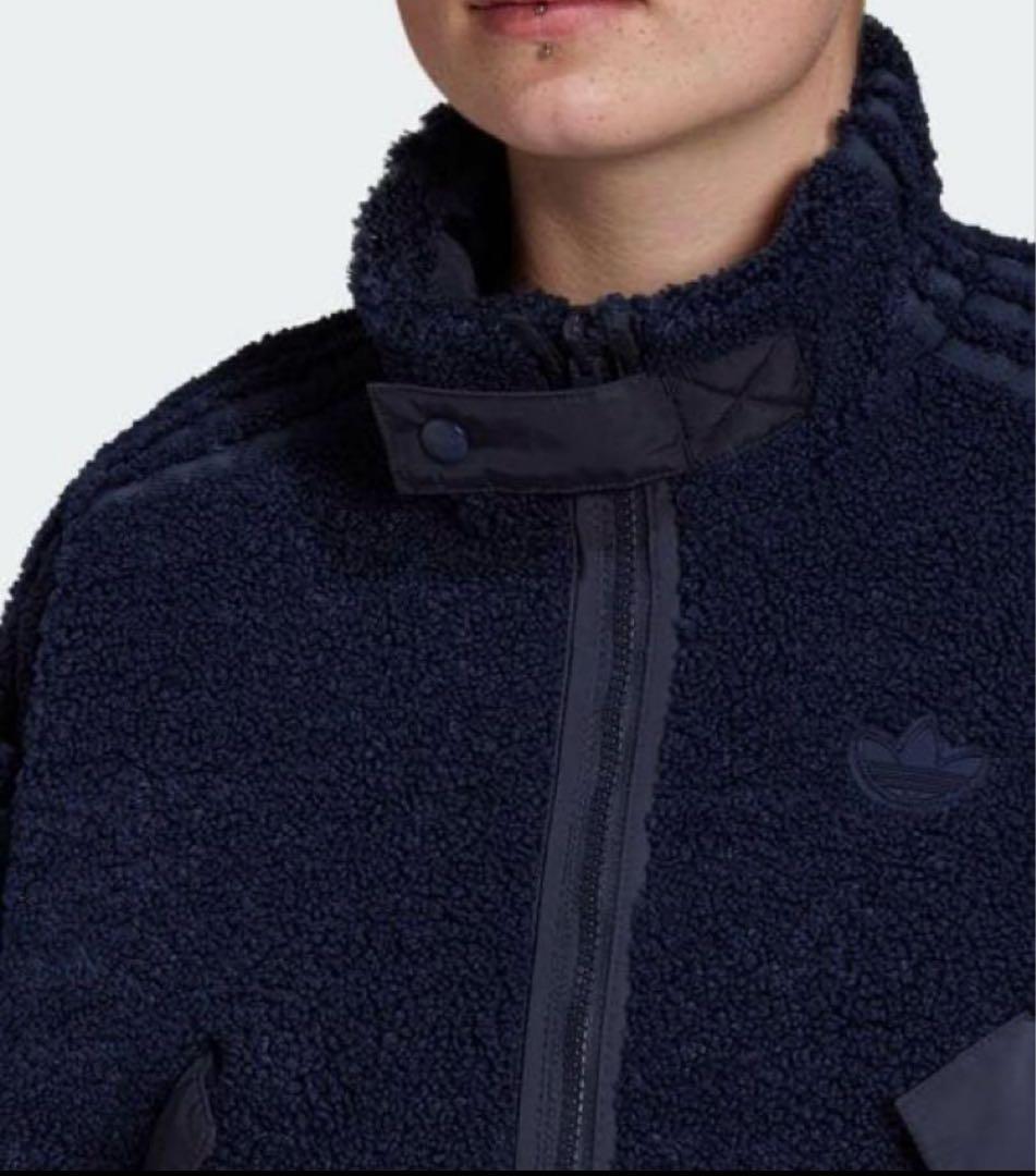 極美品　adidas　ボア　ロングコート　リバーシブル　男女兼用