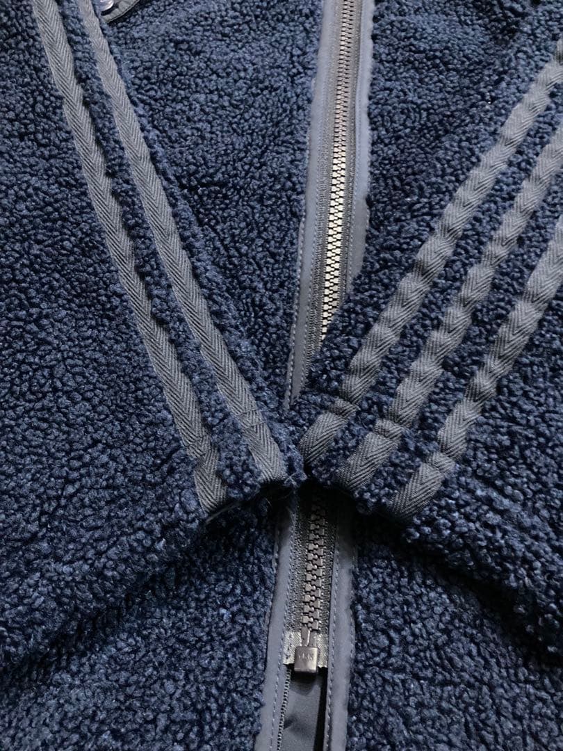 極美品　adidas　ボア　ロングコート　リバーシブル　男女兼用