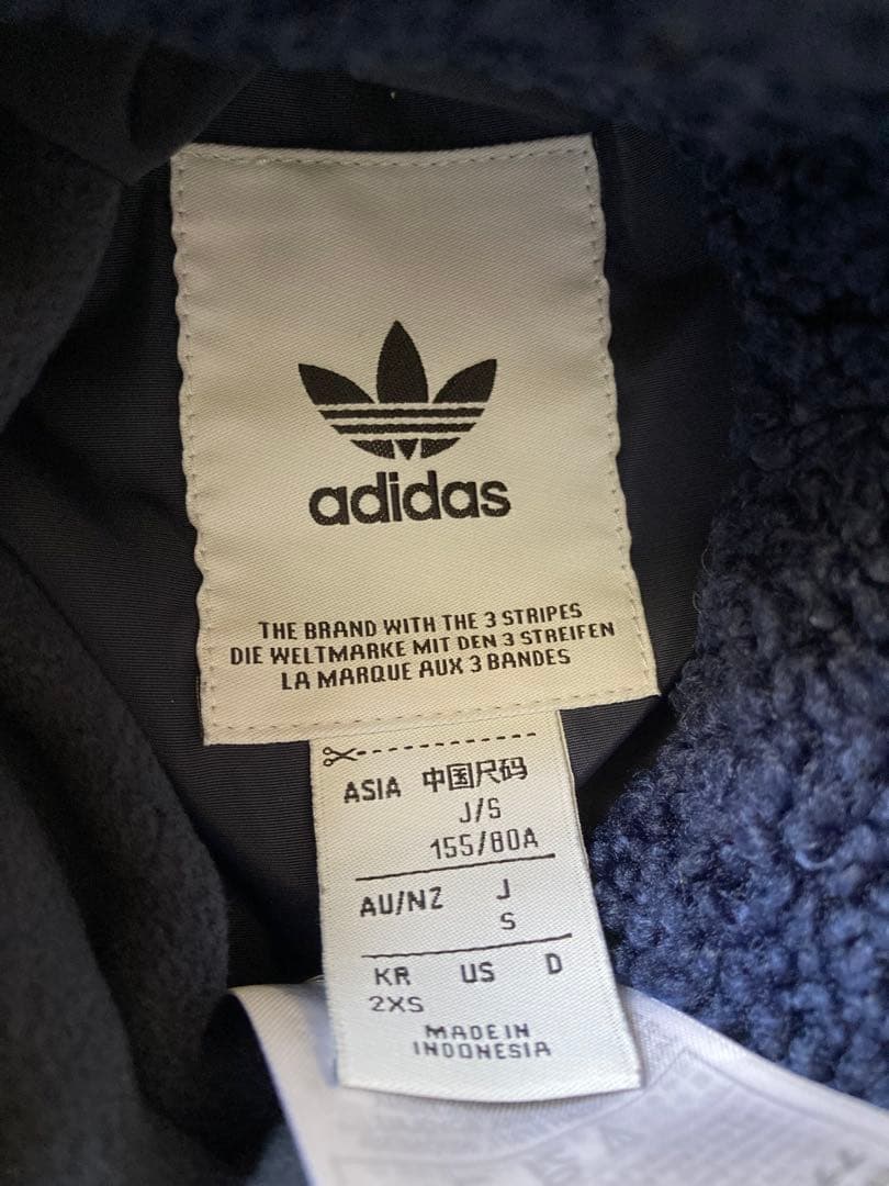 極美品　adidas　ボア　ロングコート　リバーシブル　男女兼用
