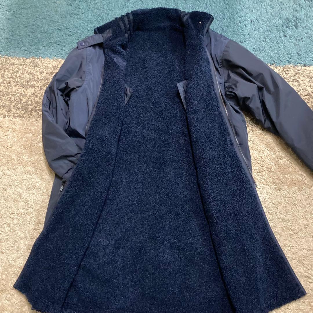 極美品　adidas　ボア　ロングコート　リバーシブル　男女兼用