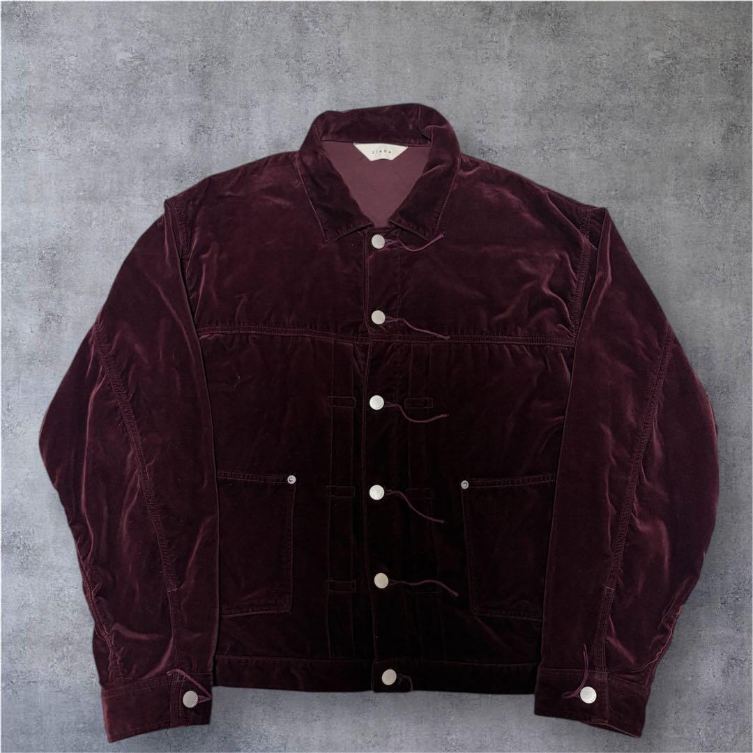 【極美品✨】JieDa VELVET G jacket ベルベットジャケット