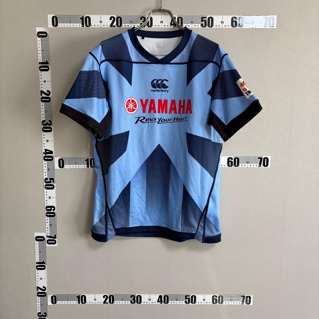 カンタベリー ヤマハ発動機ジュビロ ユニフォーム ブルーレヴズ L ラグビー
