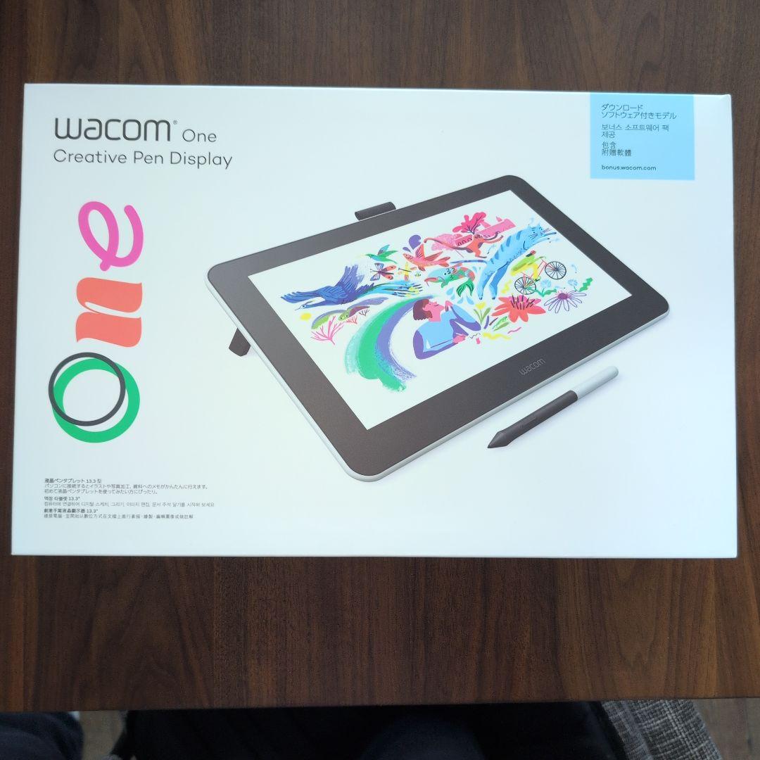 Wacom One 13.3 インチ液晶ペンタブレット本体