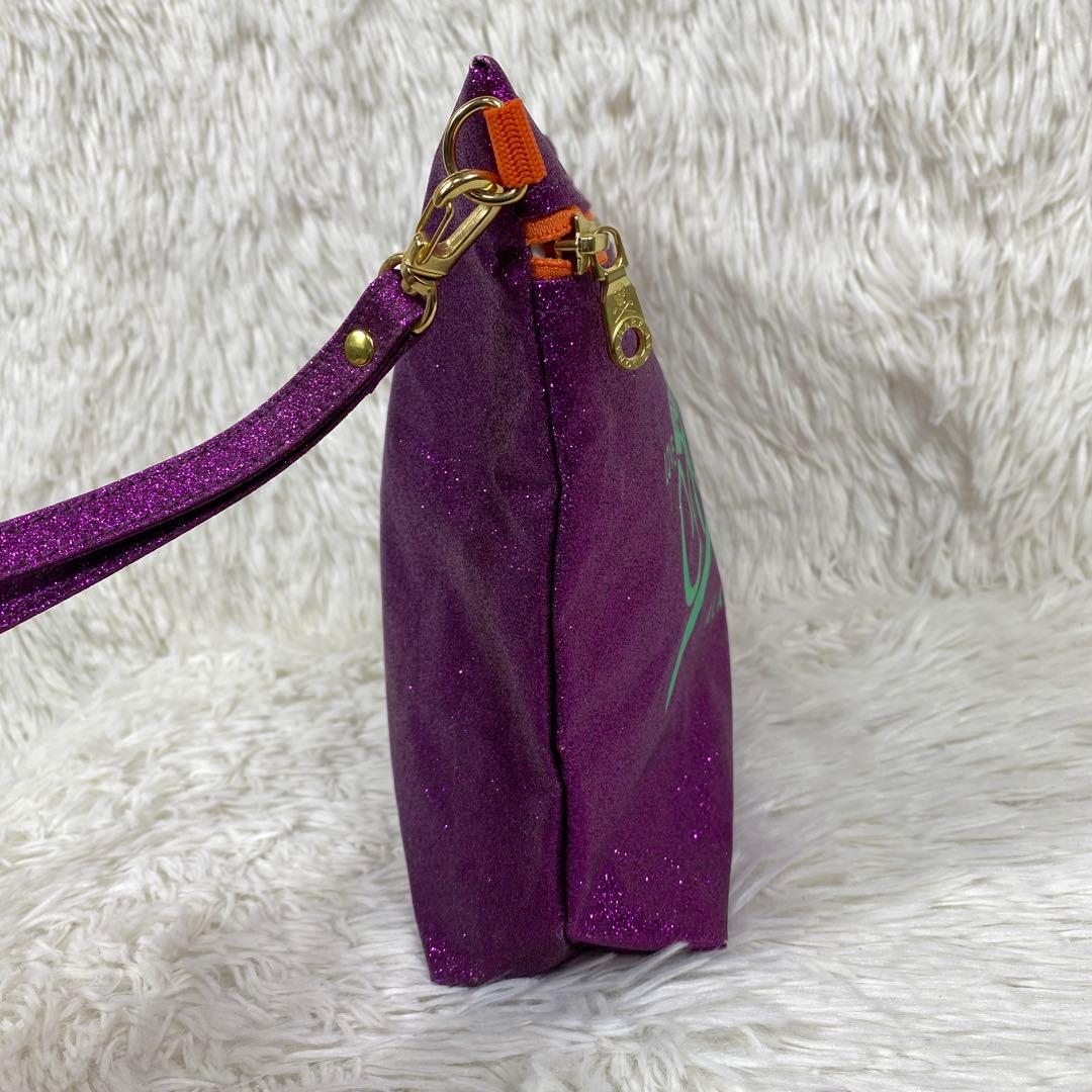 『MARK & LON』ラメ入り Hawaii ポーチ クラッチバック