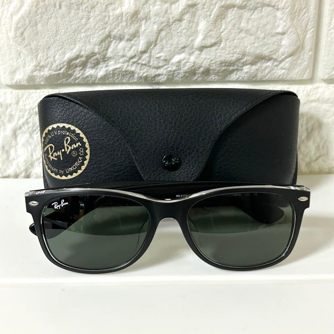 レイバン RB2132F 6052 ニューウェイファーラー サングラス　艶消し