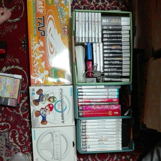 ゲームセット（3DS　DS　Wii　WiiU　カセット）