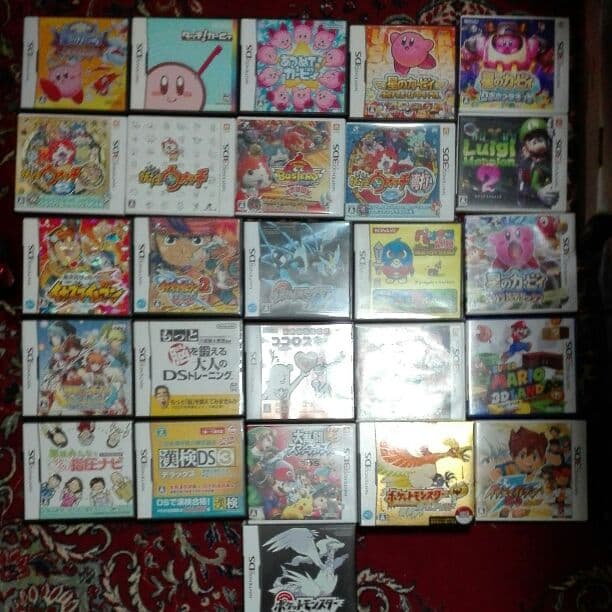 ゲームセット（3DS　DS　Wii　WiiU　カセット）