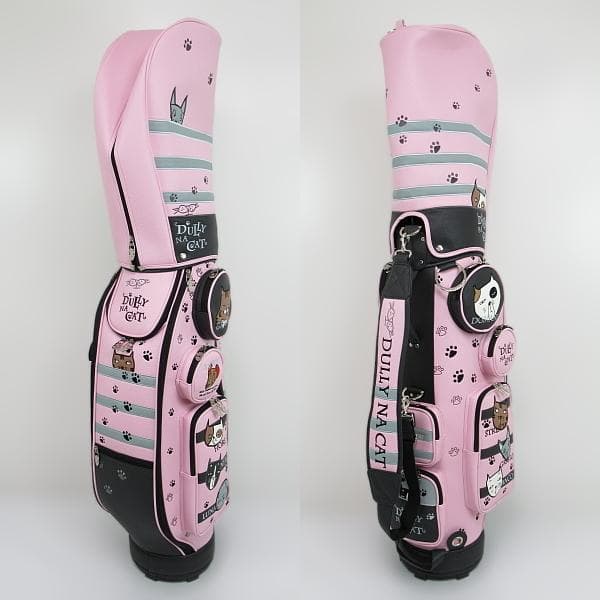 【新品】ダリーナキャット キャディバッグ　DN-CB03 ピンク