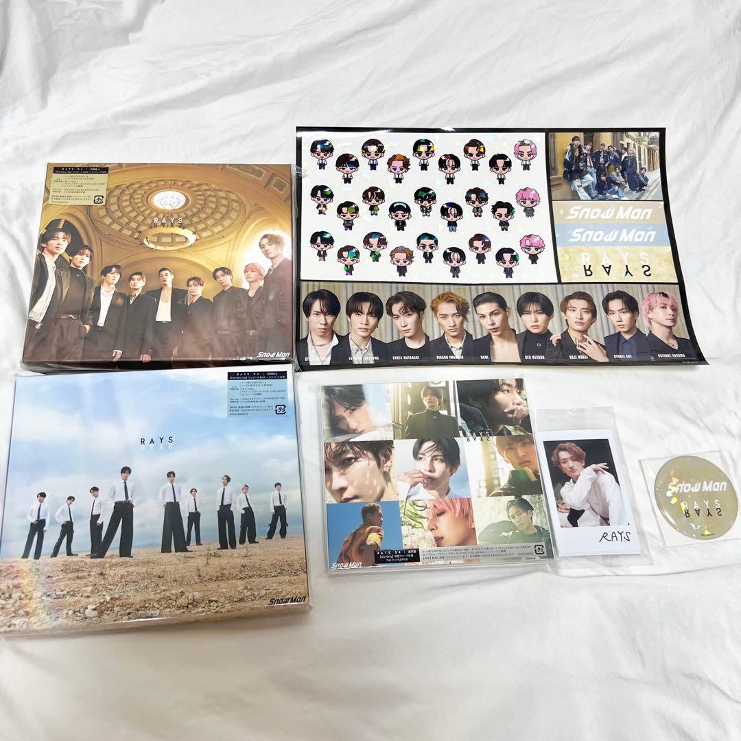  Man RAYS アルバム 三形態