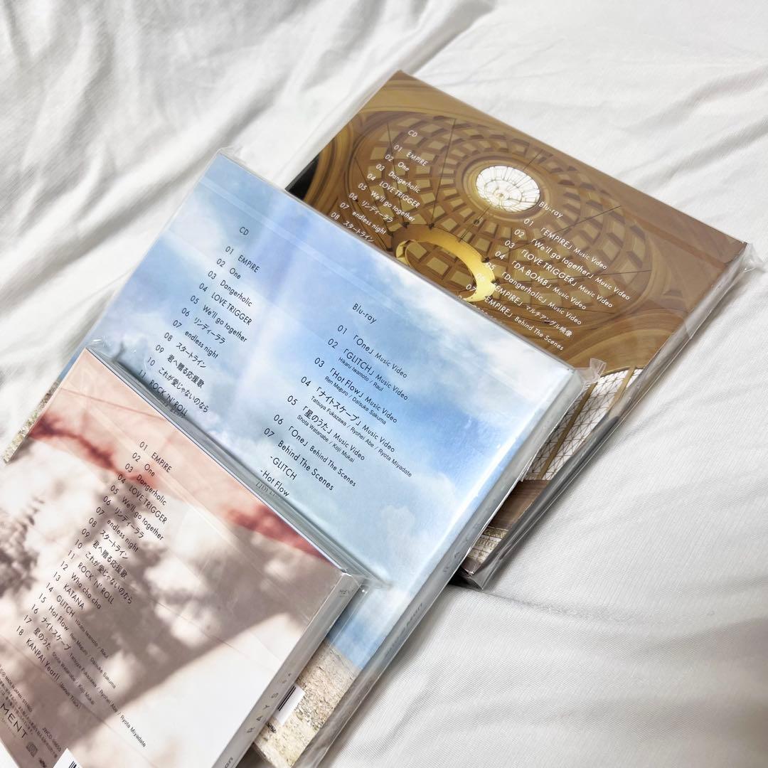  Man RAYS アルバム 三形態