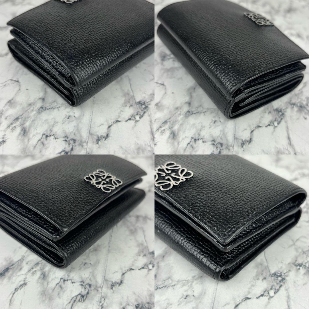 113 LOEWE アナグラム　トライフォールドウォレット　三つ折り財布