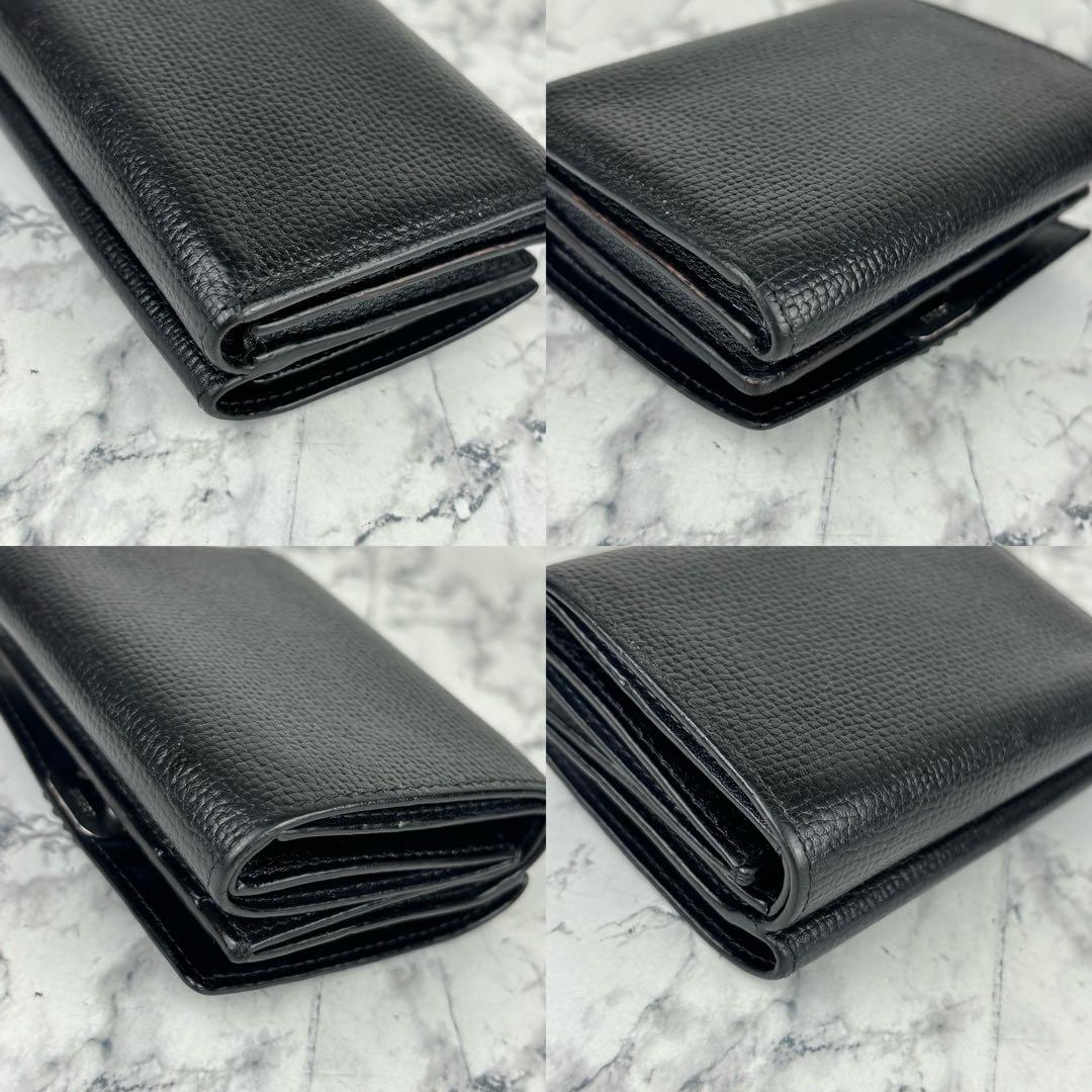 113 LOEWE アナグラム　トライフォールドウォレット　三つ折り財布