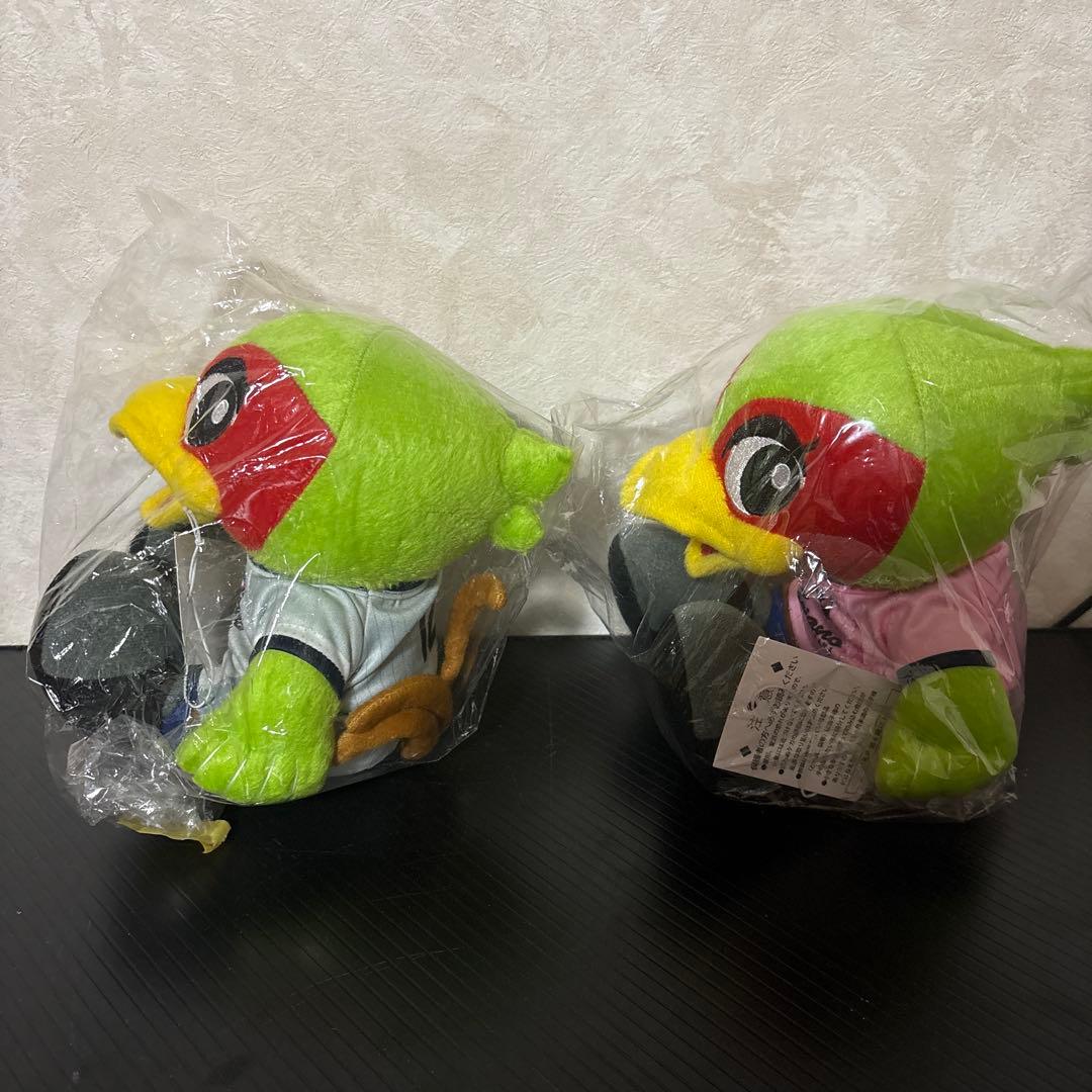 超レア　ファジアーノ岡山　ファジ丸ぬいぐるみ ２体セット　AWAYユニホーム