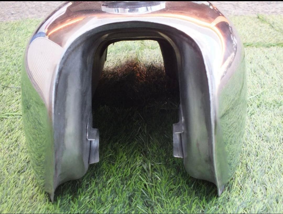 き*た様 バイクメッキ使用汎用タンク sr400 250tr クラブマン st2