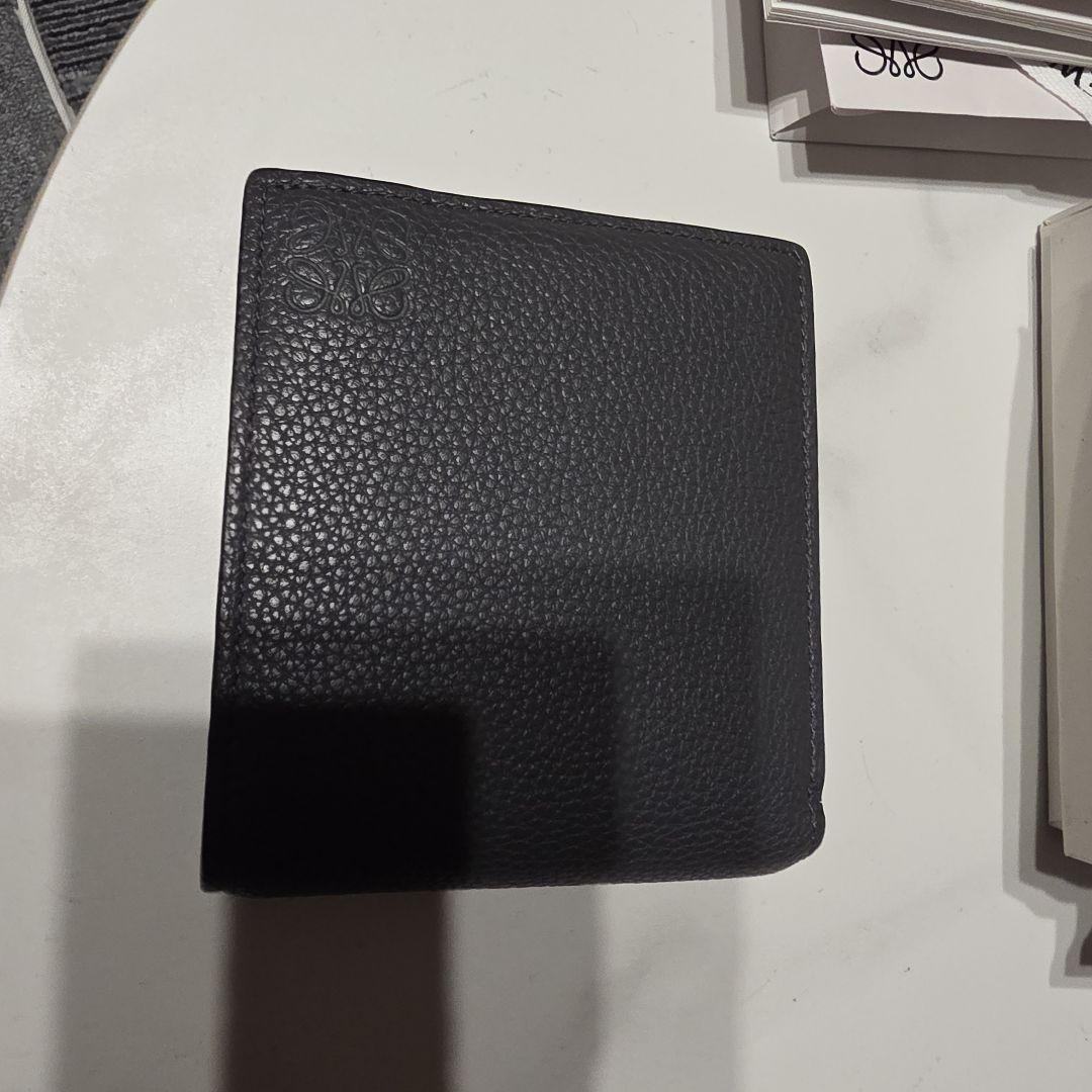 LOEWE 二つ折り財布 グレー