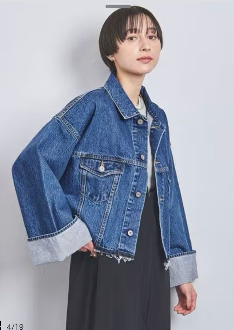 お値下げ！新品、未使用！SACRA オーセンティックデニムジャケット