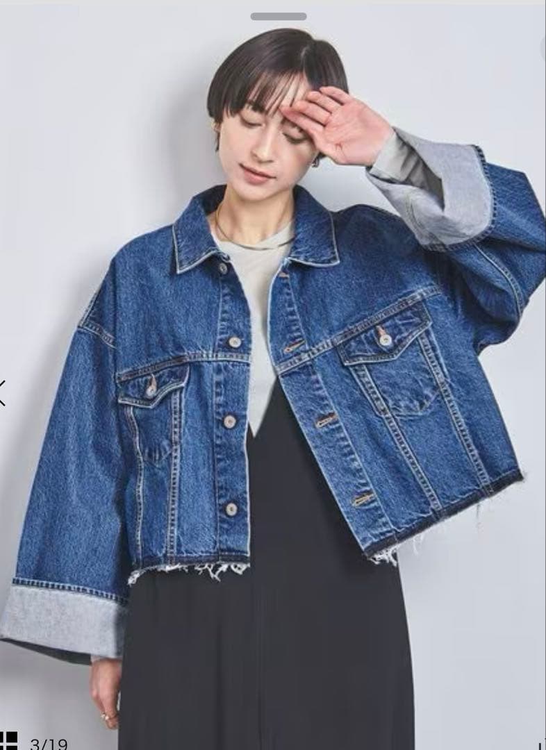 お値下げ！新品、未使用！SACRA オーセンティックデニムジャケット