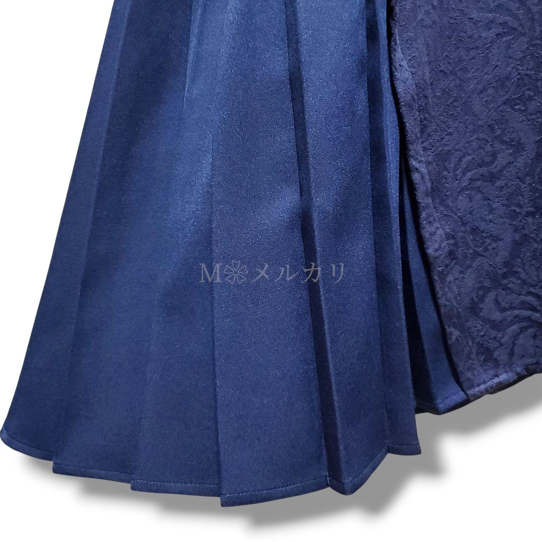 旅*読様 限定レア色✨ハレHAREサイドプリーツワンピースジャガードキリカエフラ