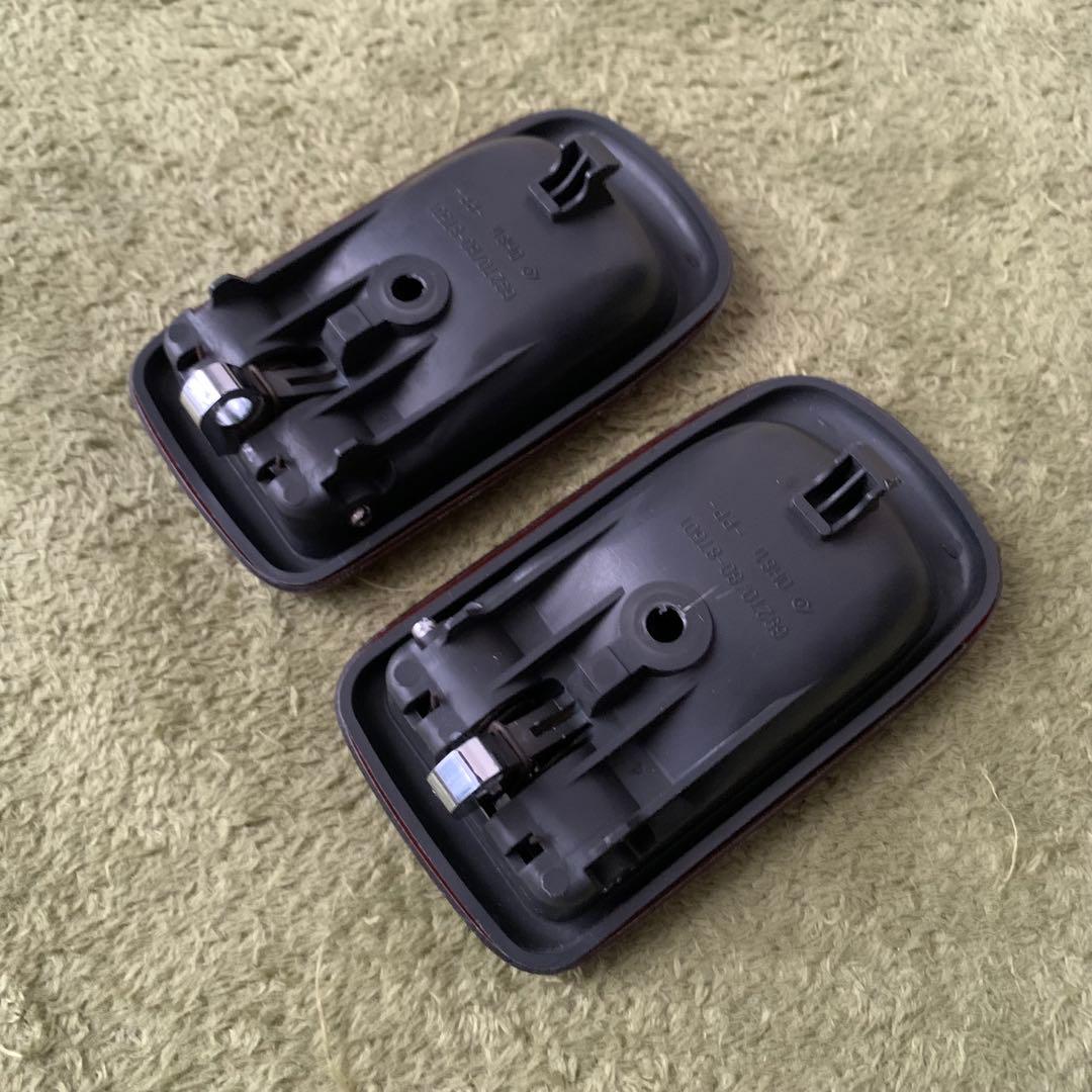 L700 ミラジーノ ウッド調 インナーハンドル ウッドパネル