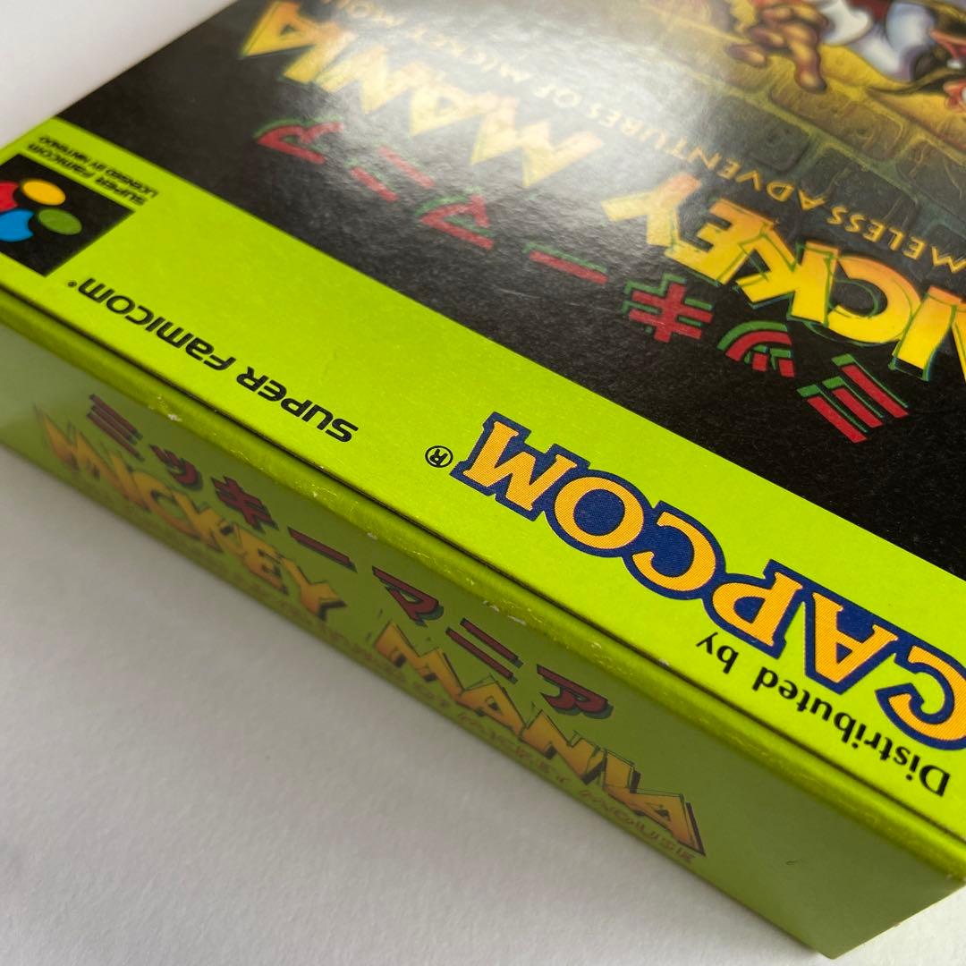 カプコン ミッキーマニア スーパーファミコン ソフト 中古品 レトロゲーム