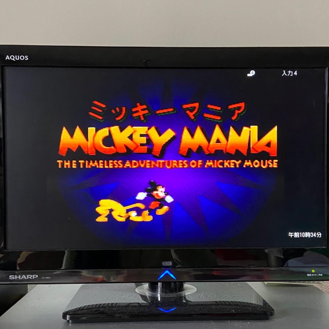 カプコン ミッキーマニア スーパーファミコン ソフト 中古品 レトロゲーム