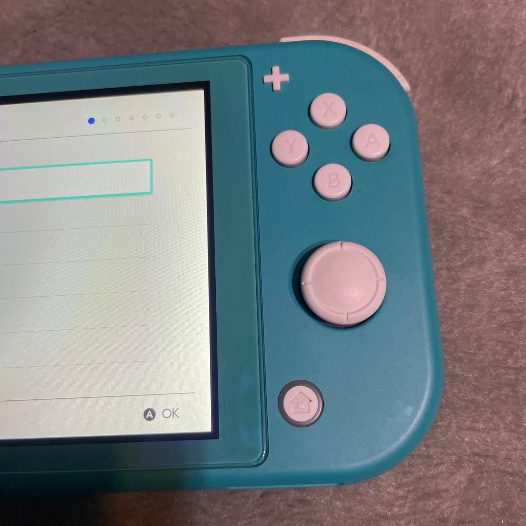 Nintendo Switch Lite ターコイズ 本体 充電器付き