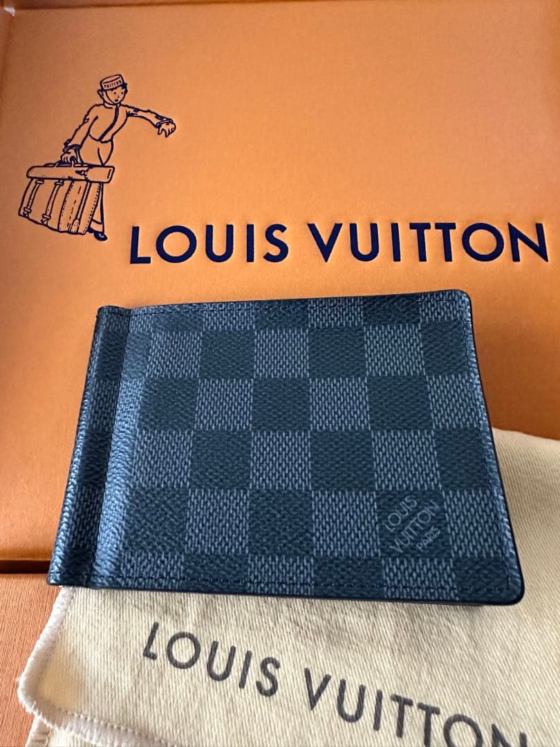 ❁専用❁LOUIS VUITTON ダミエ ブラック マネークリップ
