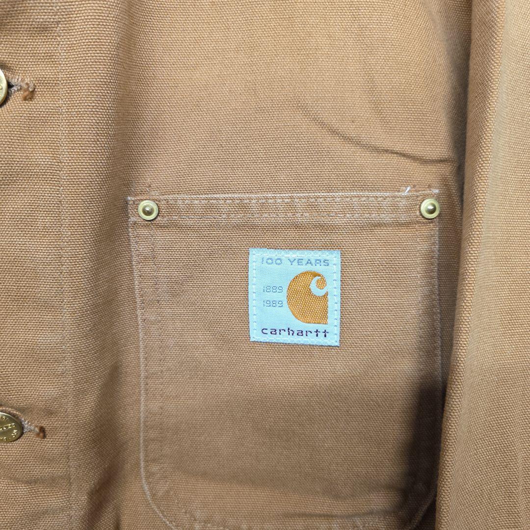 1989年　星タグUSA製100年記念モデル　カーハートチョアコートカバーオール