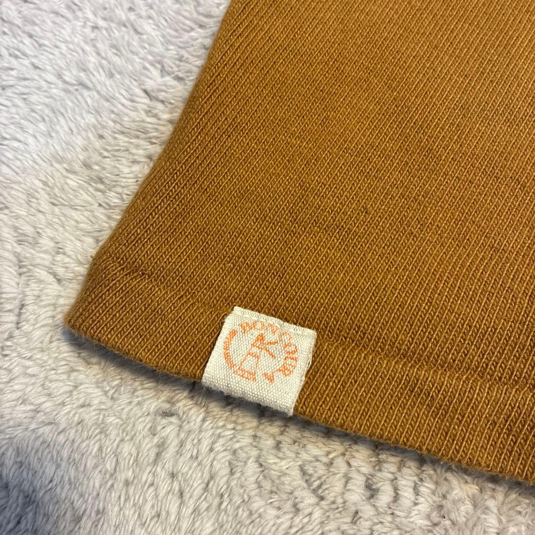 【最終値下げ】BONCOURA ブラウン長袖フットボールシャツ 42