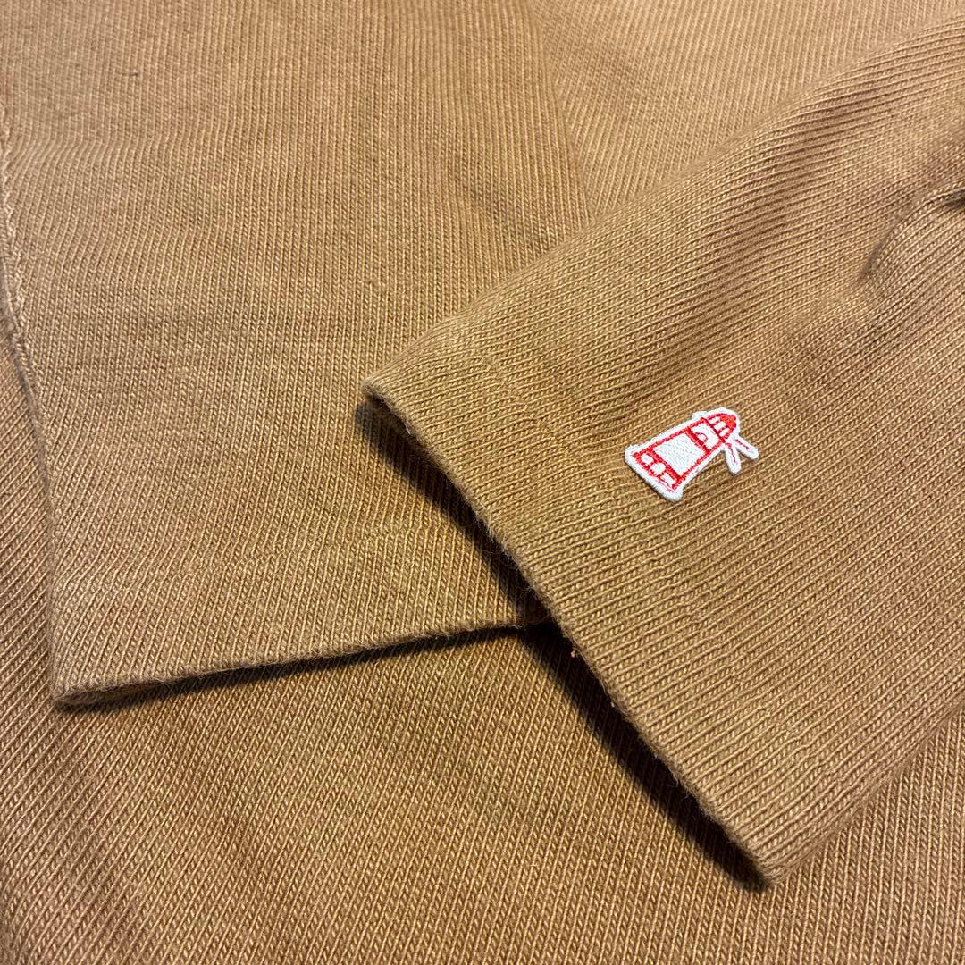 【最終値下げ】BONCOURA ブラウン長袖フットボールシャツ 42