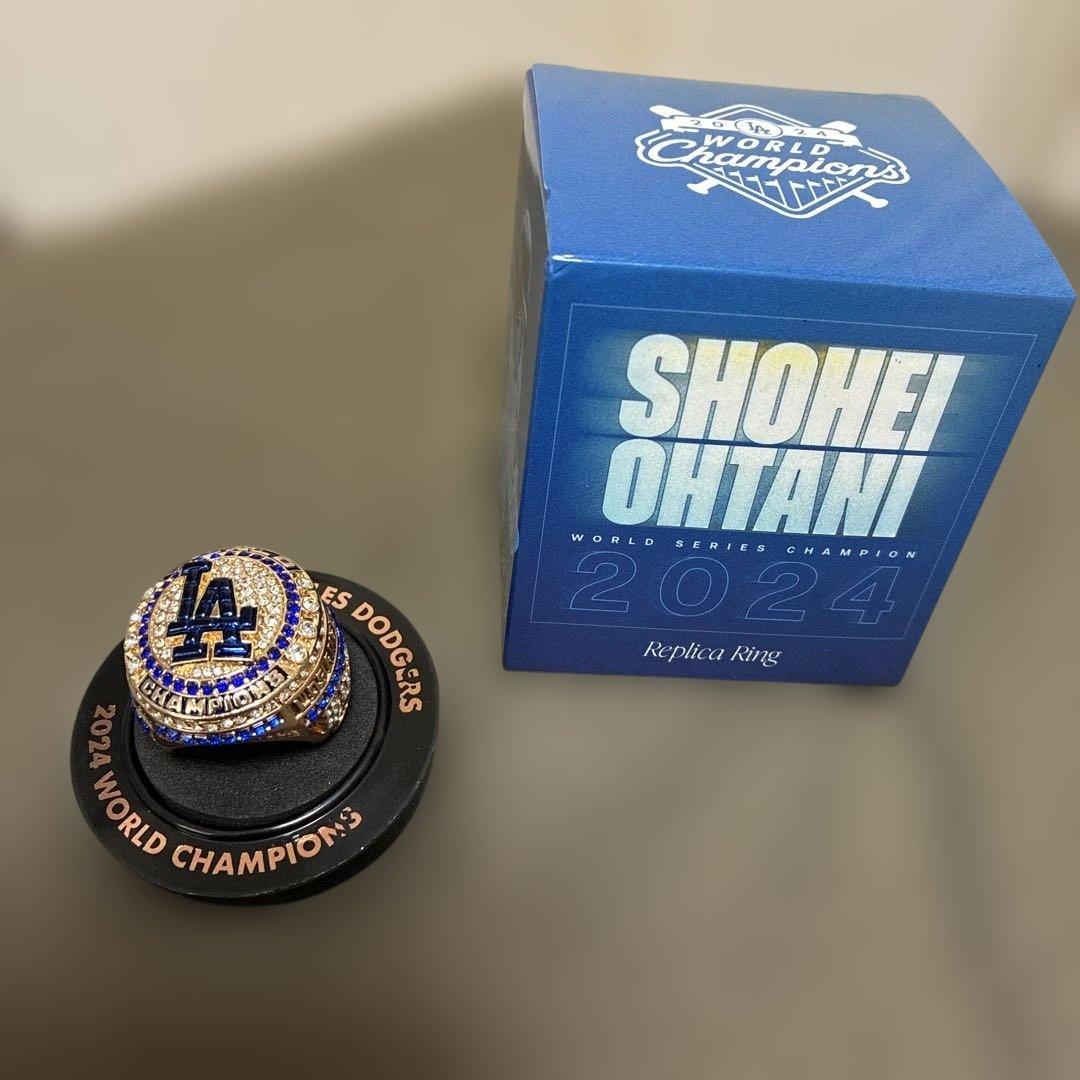 【未開封先着限定品】大谷翔平ワールドシリーズチャンピオンリング　スタジアム配布