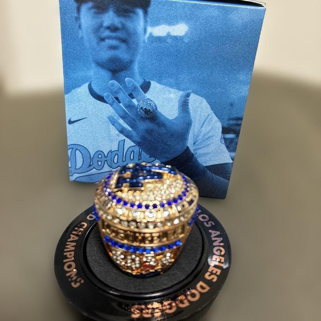 【未開封先着限定品】大谷翔平ワールドシリーズチャンピオンリング　スタジアム配布