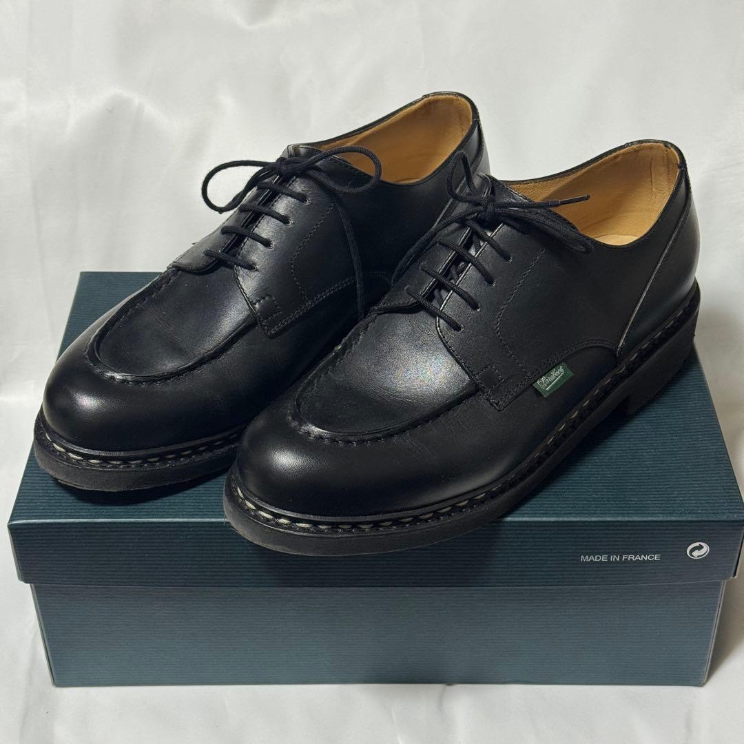 Paraboot CHAMBORDシャンボート UK7.5 26cm ブラック