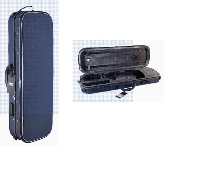 PM900新品軽量 ハイクォリティバイオリンケース　紺、赤選択可能