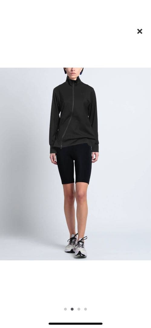 新品未使用　Y-3 ワイスリー　ヨウジヤマモト　斜めジップ　ジャージ　スウェット