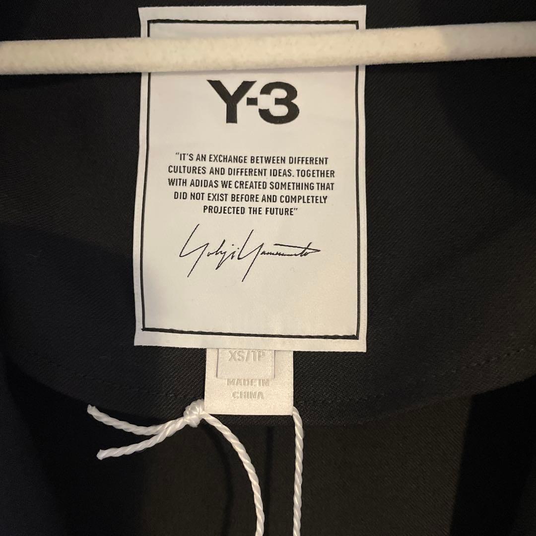 新品未使用　Y-3 ワイスリー　ヨウジヤマモト　斜めジップ　ジャージ　スウェット