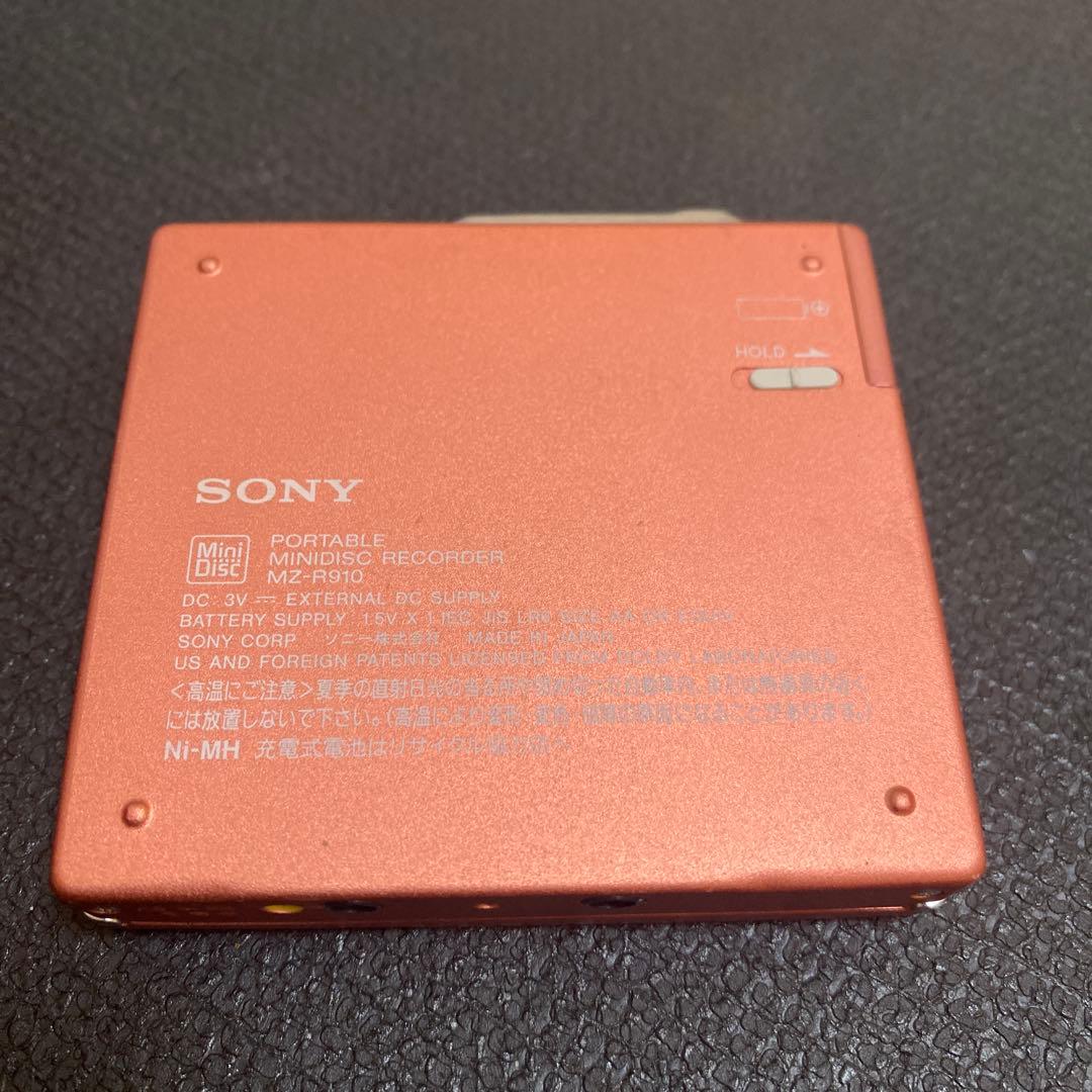 SONY ポータブルMDプレーヤー MZ-R910