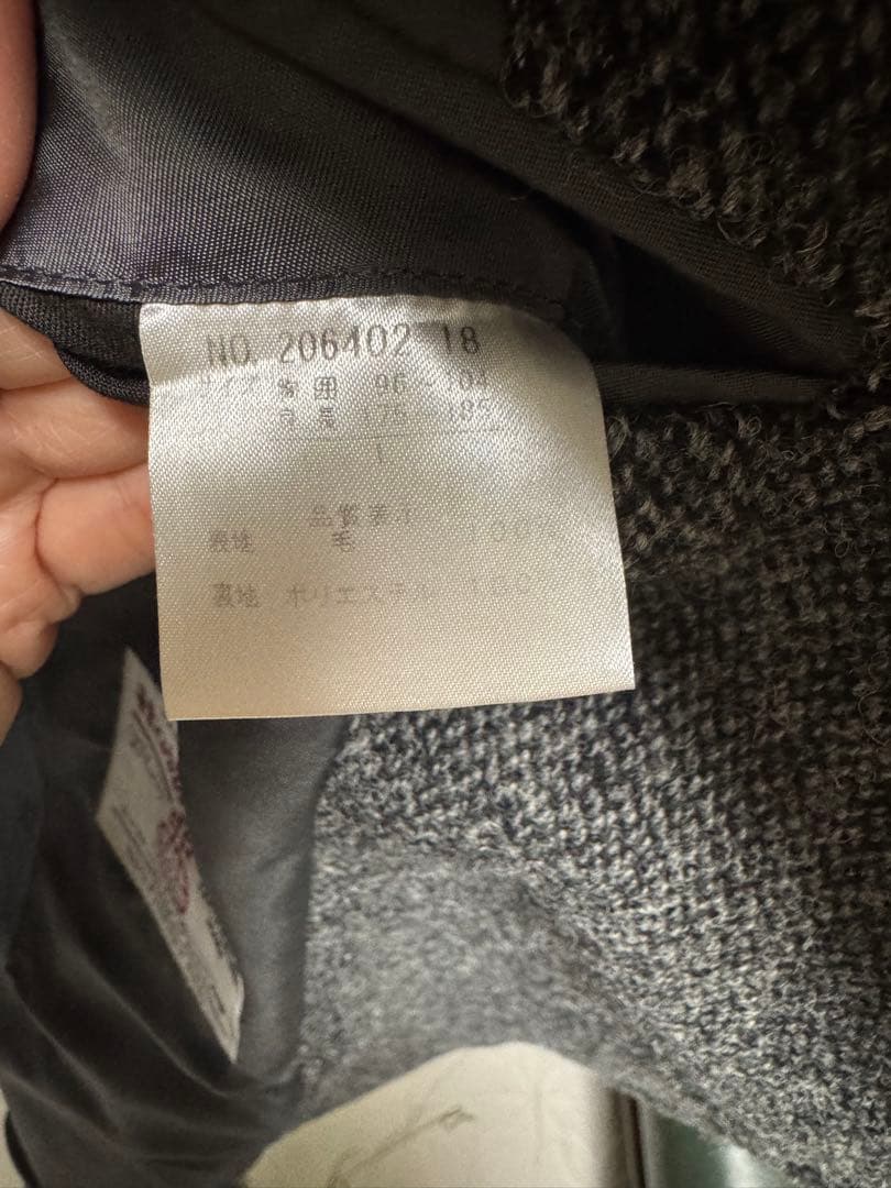 ハリスツイード　チェスターコート　L