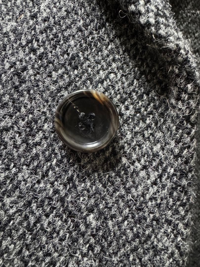 ハリスツイード　チェスターコート　L