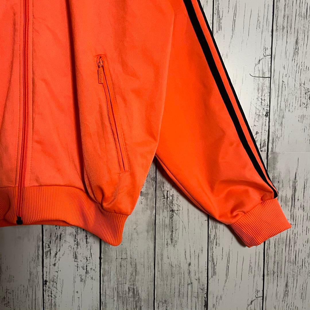 【人気】adidas 80sトラックジャケット刺繍ロゴ万国旗ファイヤーバードM