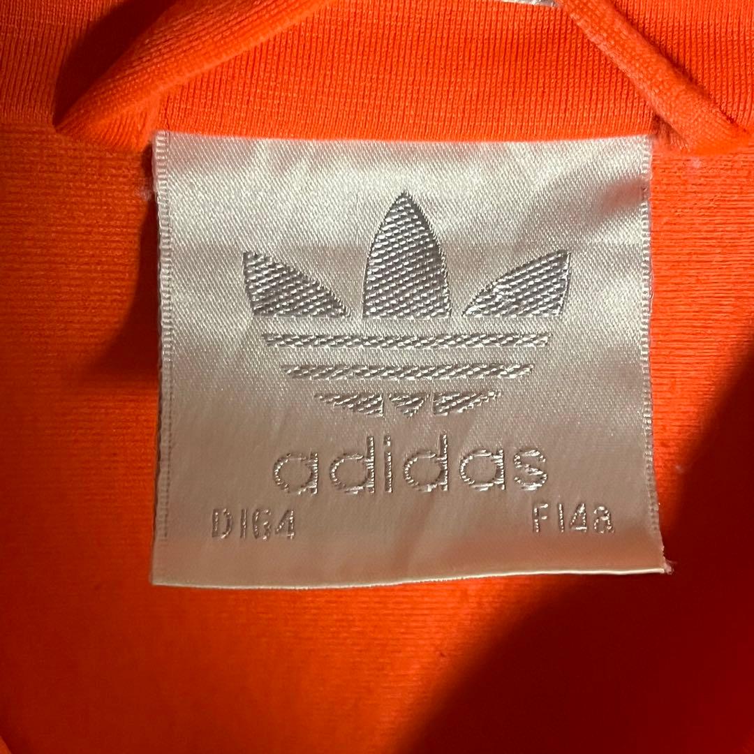 【人気】adidas 80sトラックジャケット刺繍ロゴ万国旗ファイヤーバードM