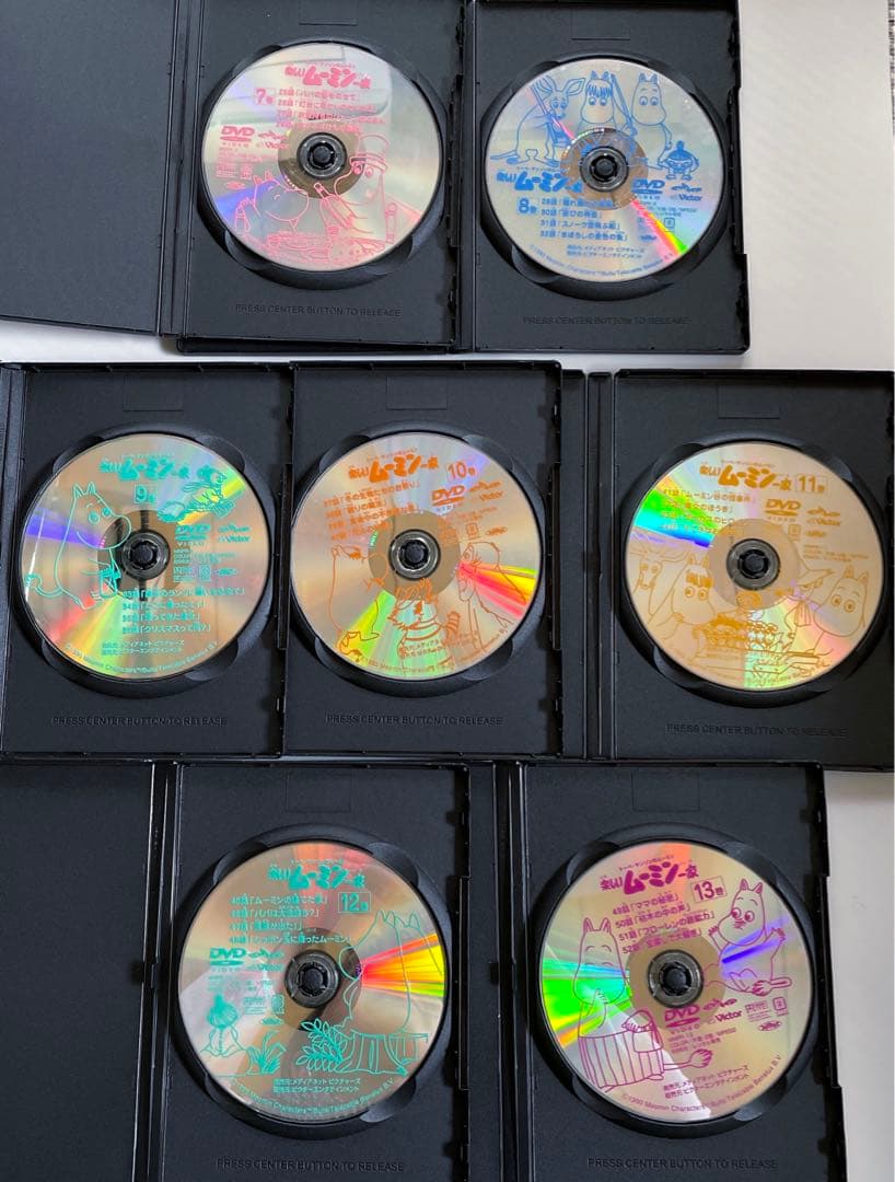 楽しいムーミン一家　DVD 全20巻
