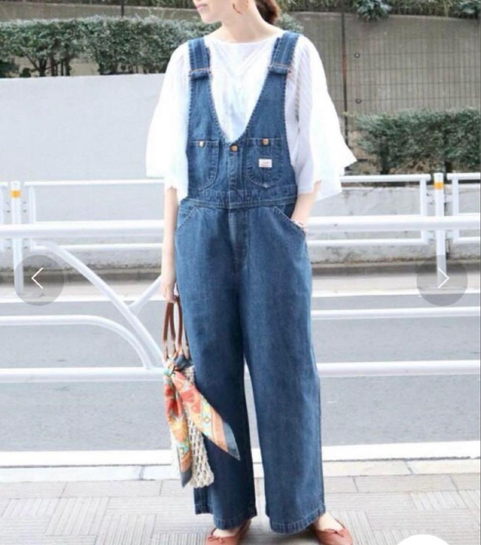 LEE×CLUEL×SLOBE 別注 デニムサロペット オーバーオール M