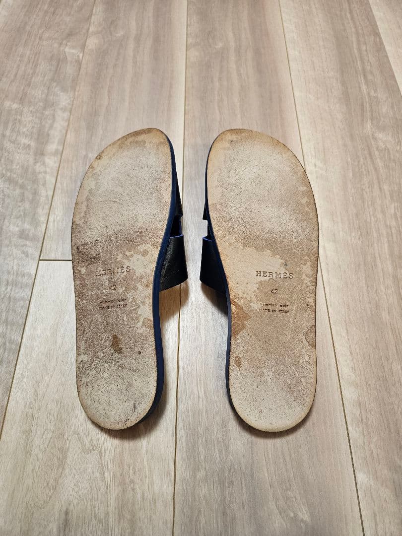 HERMES イズミール サンダル 42/約27㎝