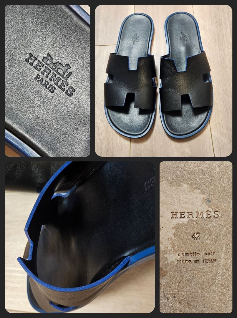 HERMES イズミール サンダル 42/約27㎝