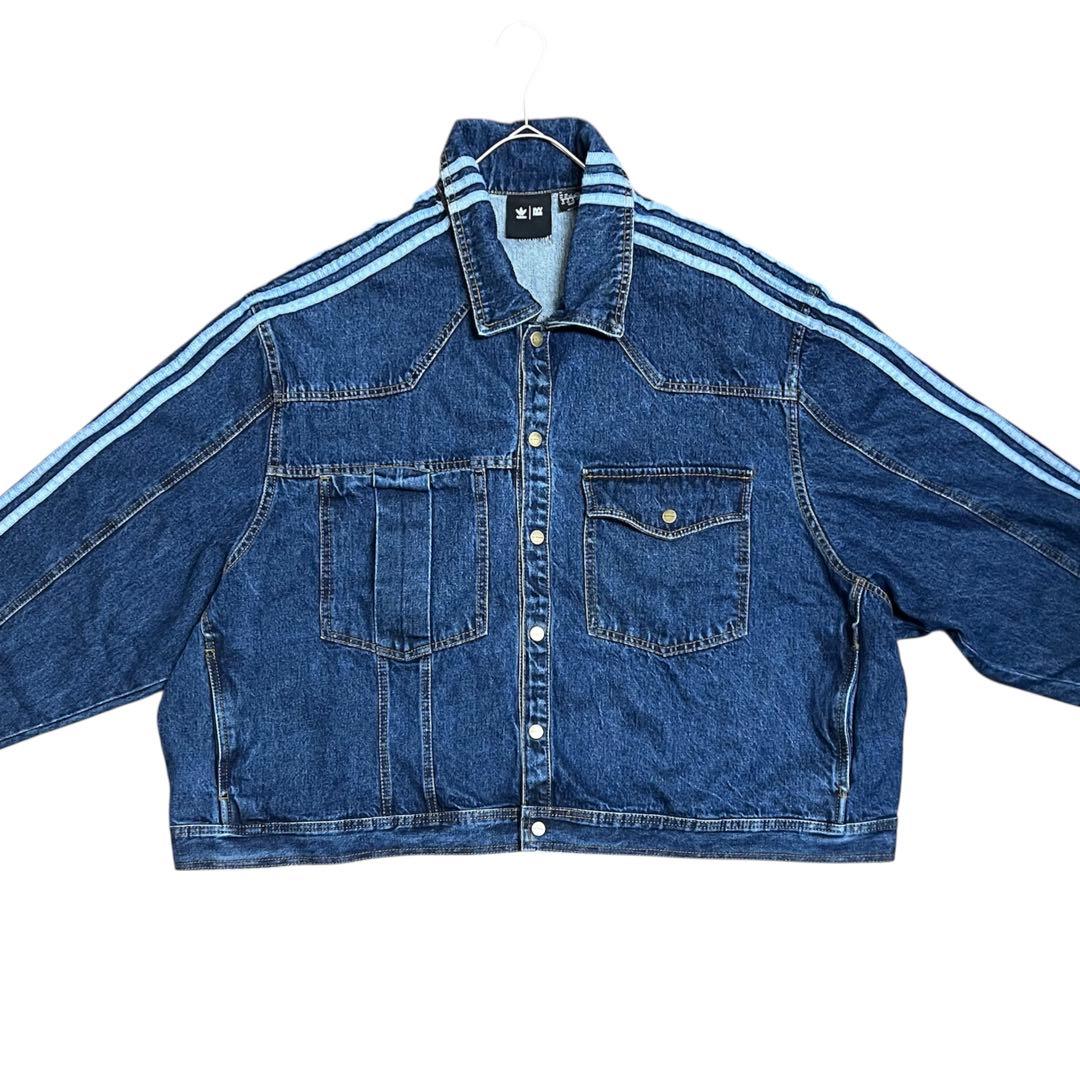 【海外ビッグサイズ8XO‼️】adidas IVYPARK デニムジャケット 古着