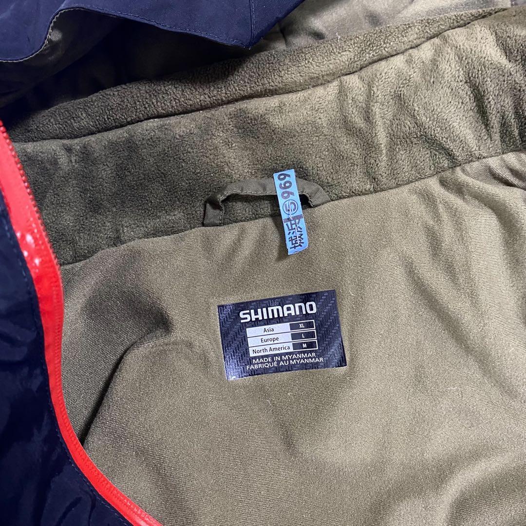 シマノ RB-055J ドライシールド・コールドウェザースーツ 防寒着