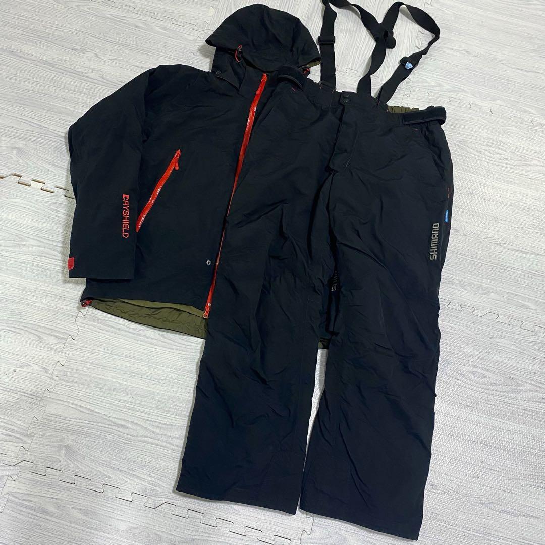 シマノ RB-055J ドライシールド・コールドウェザースーツ 防寒着