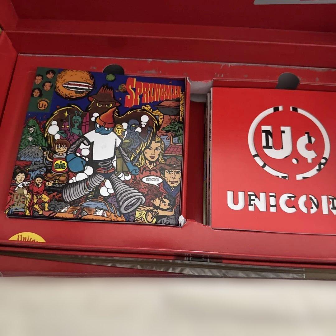 ユニコーン完全生産限定盤　15CD +UCさわ布製ウォールポケット